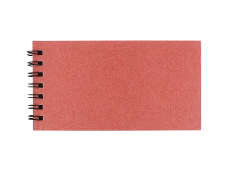 Isolated pencil with notebook on white background