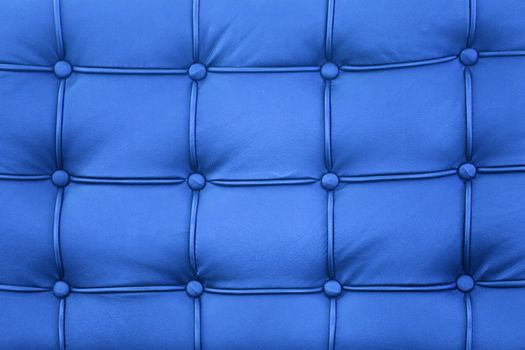 picture of blue genuine leather