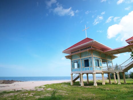 Palace Mrigadayavan (Marukhathaiyawan) in Cha-Am, Thailand