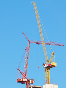 scaffolding, construction site