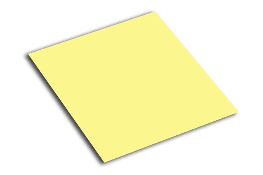 Yellow sticky note