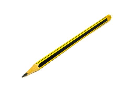 Pencil isolated on pure white background