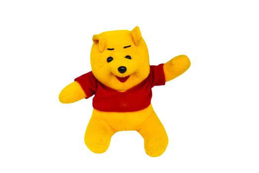 Colorful teddy bear plush toy
