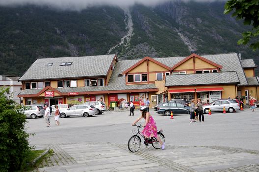 life of the quiet Norwegian town 