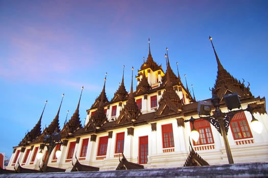 Thai architecture: Wat Ratchanadda, Loha Prasat