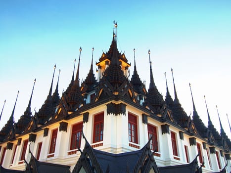 Thai architecture: Wat Ratchanadda, Loha Prasat