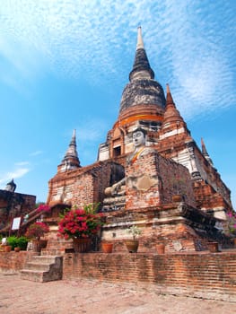 Wat Yai Chai Mongkol- Ayuttaya of Thailand