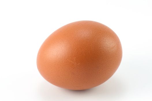 an egg on a white background 