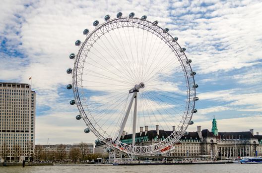 The London Eye Panoramic Wheel, London, UK