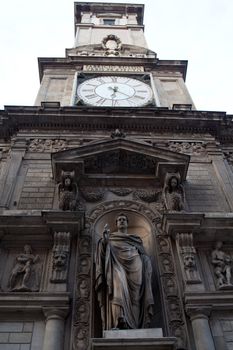 View of old Building in Milan, Italy