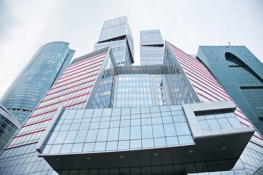 The Moscow International Business Center, Moscow-City on August 30, 2011 in Moscow. Located near the Third Ring Road, the Moscow-City area is currently under development.