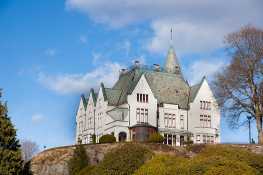 Picture of the old royal palace in Bergen, Norway