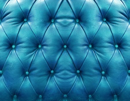 Blue upholstery leather pattern background