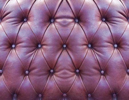 Brown upholstery leather pattern background
