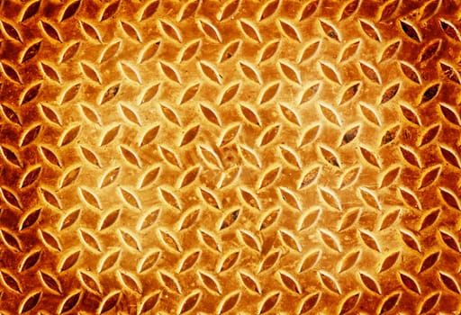 Pattern of grunge metal floor background