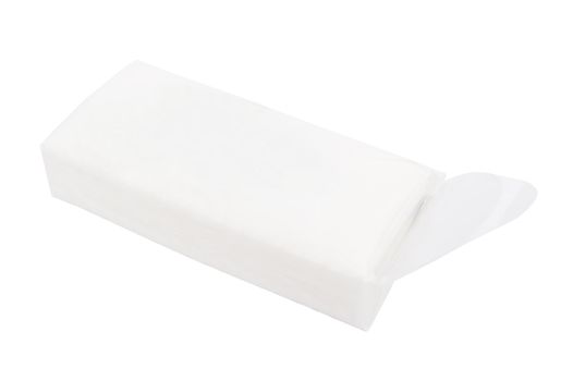 Tissues isolated on the white background