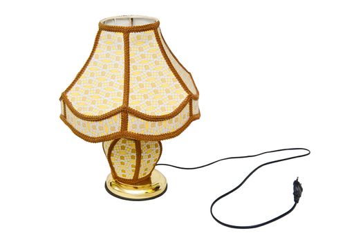 Lamp isolated on the white background