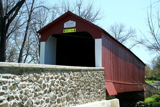 Van Sandt covered bridge in PA