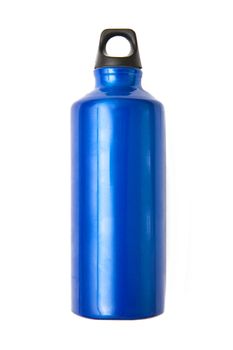 Water bottle isolated on the white background
