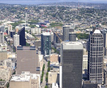 Skyview-Seattle from the Columbia Center tower.