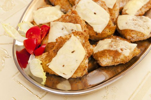 Cutlets with cheese