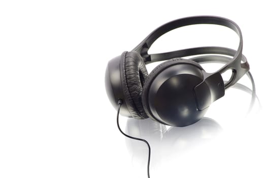 headphones isolated on white