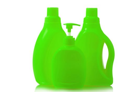 plastic bottles