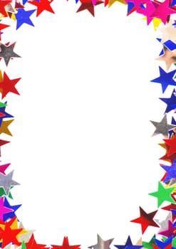 Colored stars background for your text on photo, and other.