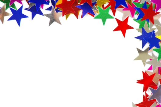 Colored stars background for your text on photo, and other.