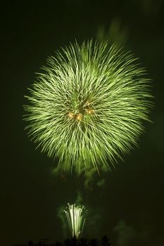 Fireworks Exploding