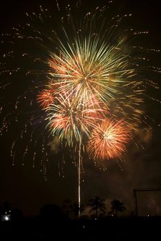 Fireworks Exploding