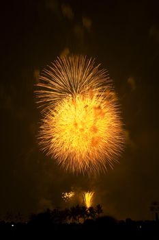 Fireworks Exploding