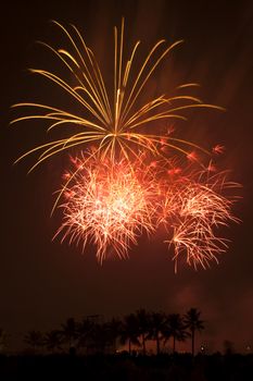 Fireworks Exploding