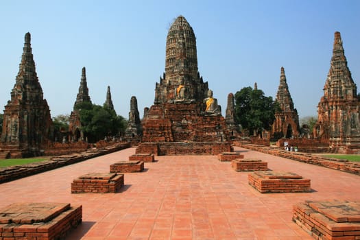 Old Temple in Ayutthaya, Thailand