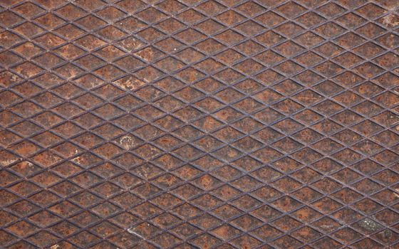 Rusty metal plate background texture