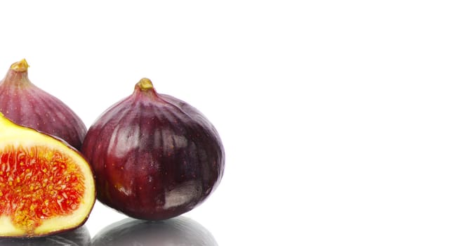 fig isolated on a white