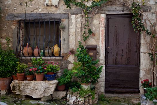 Traditional provencal home in Southern France.
