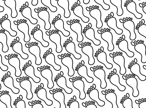footsteps background