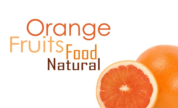 One and half oranges