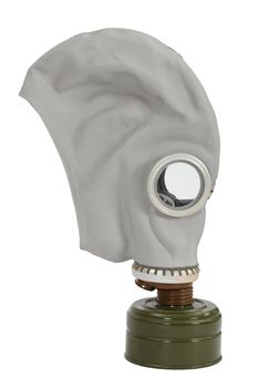 Gas mask, isolated on a white background