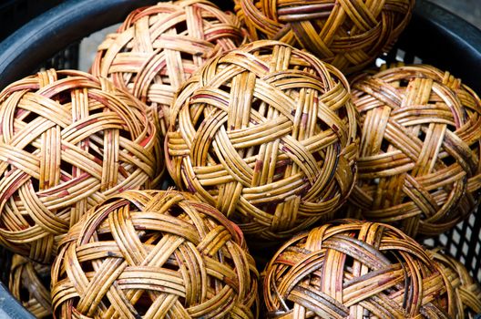 Sepak Takraw, popular sport in Thailand.