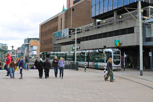 On the streets of Rotterdam. Netherlands