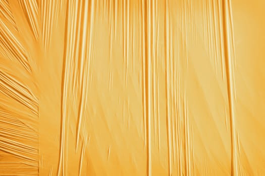 Orange background from a thin packing material