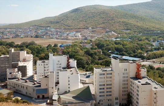 The resort village in the Krasnodar Territory Sukko. Russia. September