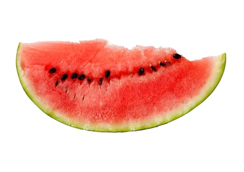 Sliced Watermelon isolated on white background