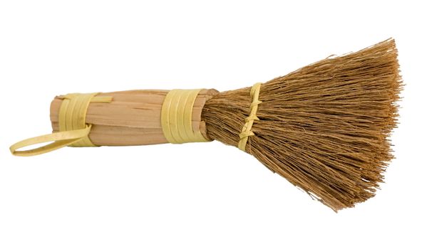 Broom sweeper braiding
