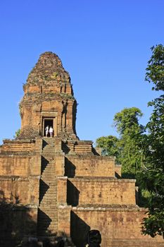 Baksei Chamkrong temple, Angkor area, Siem Reap, Cambodia