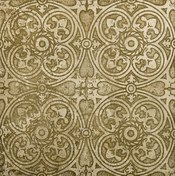 Ornamental old east tile - classic travertine marble texture