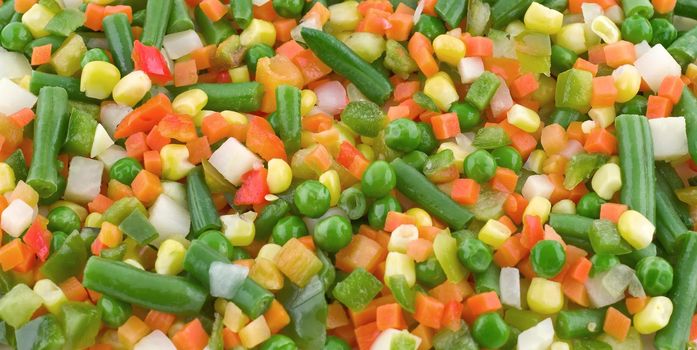 mix vegetable background- pea, corn, carrot and green bean