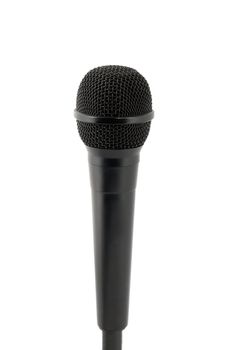microphone studio isolated on white background.